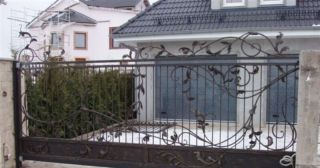 Купить откатные ворота кованые Инта, цена от 2755 руб.