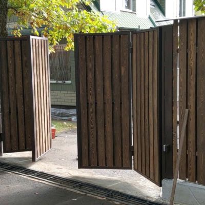 Купите и Закажите Ворота Гармошка: Лучшая Цена от 46573 руб, Установка под Ключ и Доставка в Инте и по Области